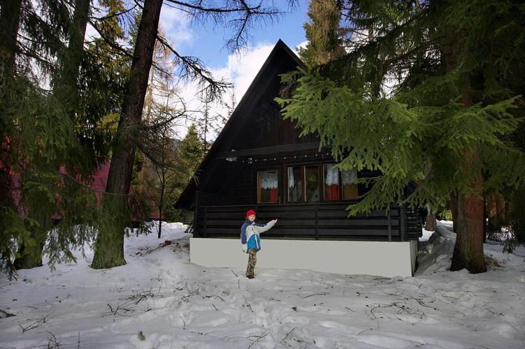 Bungalovy Pri Hoteli Spojar Žiar Exterior foto